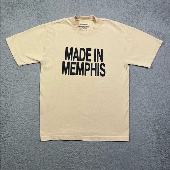 Justin Timberlake Made in Memphis Forget Tomorrow Tour‎ T-shirt - Picture 2 of 4